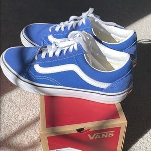 Blue Old skool vans